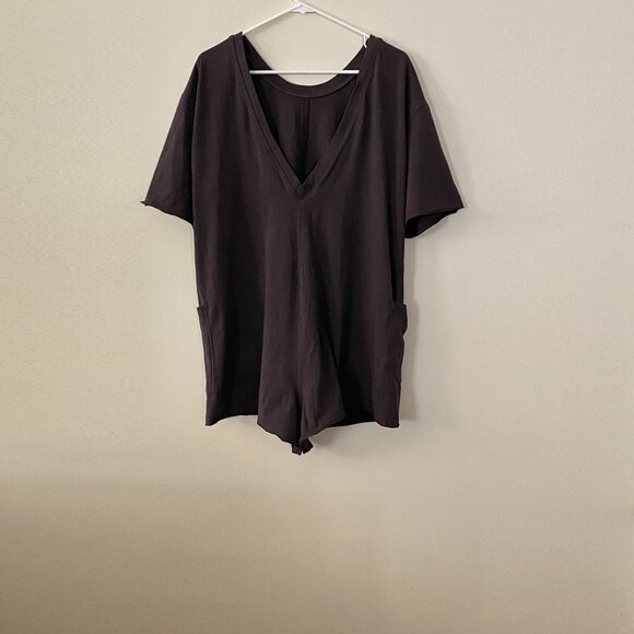 Free People Movement Hot Shot Tee Romper NWOT - Picture 4 of 6